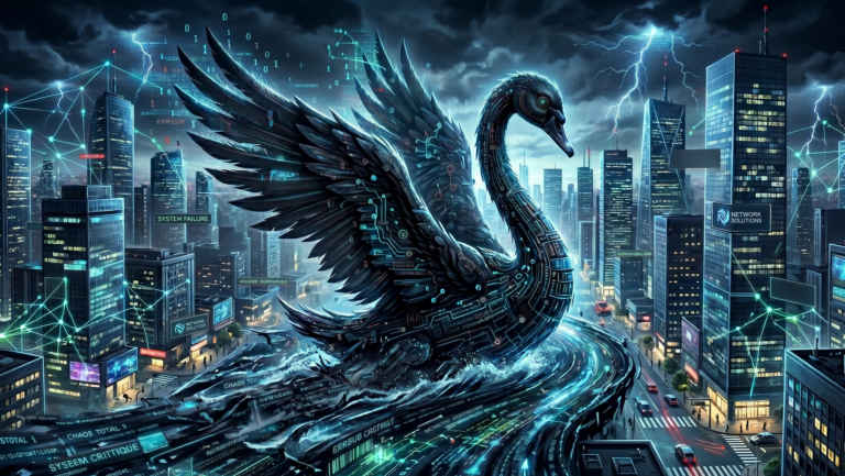 cygne-noir-geant-aux-ailes-numeriques-dans-une-ville-chaotique